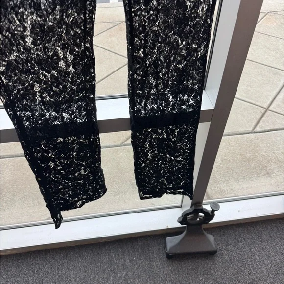 PrettyLittleThing Black Lace Jumpsuit Size 12 - Picture 11 of 14